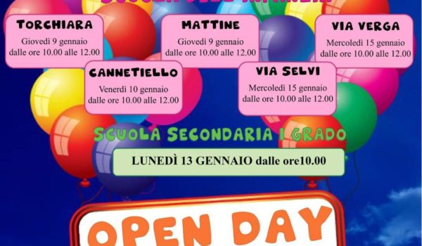 Locandina Open Day